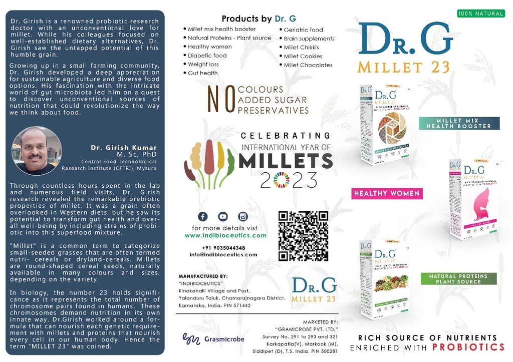 Dr. G Millet 23 (Millet Mix Health Booster)