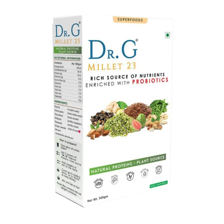 Dr. G Millet 23 (with Natural Plant Protein Source)